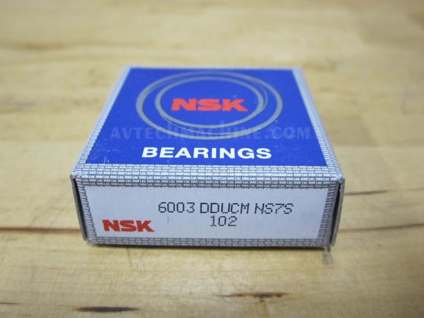 6003 DDU NSK Deep Groove Ball Bearing