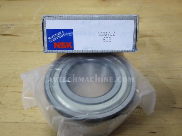 5207ZZ NSK Double Row Angular Contact Ball Bearing 35x72x27mm