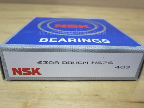 6308DDU NSK Deep Groove Ball Bearing 40x90x23mm