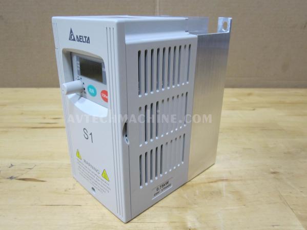 VFD007S23A Delta Inverter AC Variable Frequency Drive S1 1HP 3PH 200/240V