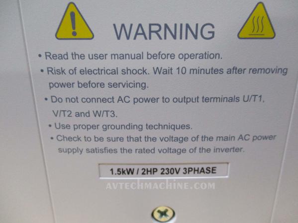 VFD015V23A-2 Delta Inverter AC Variable Frequency Drive VFD-VE 2HP 3PH 230V