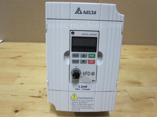 VFD022M23B Delta Inverter AC Variable Frequency Drive VFD-M 3HP 3PH ...