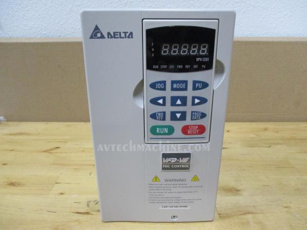 VFD022V23A-2 Delta Inverter AC Variable Frequency Drive VFD-VE 3HP 3PH 230V