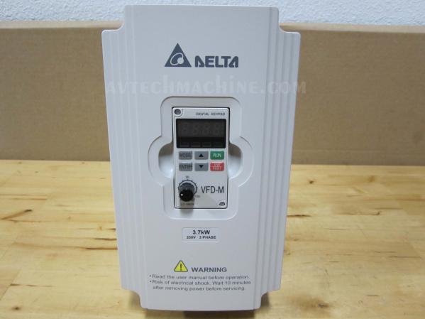 VFD037M23A Delta Inverter AC Variable Frequency Drive VFD-M 5HP 3PH ...