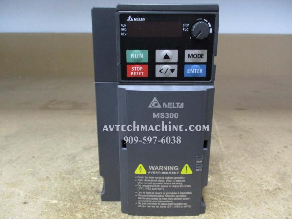 VFD5A5MS43ANSAA Delta Inverter AC Variable Frequency Drive MS300 3HP ...