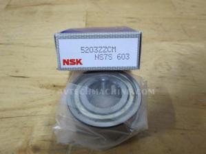 5203ZZ NSK Double Row Angular Contact Ball Bearing 17x40x17.5mm