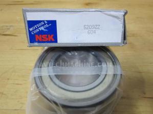 5209ZZ NSK Double Row Angular Contact Ball Bearing 45x85x30.2mm