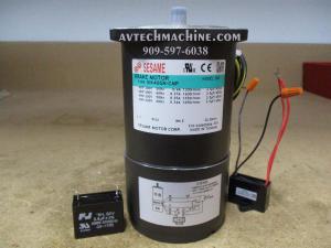 5IK40GN-CMP Sesame Induction Motor With Magnetic Brake Thermo Switch 220V