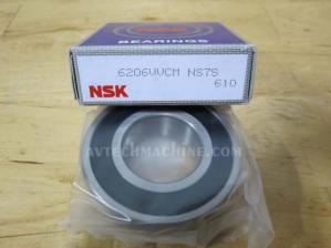 6206VV NSK Deep Groove Ball Bearing 30x62x16mm