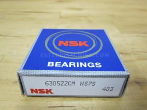 6305ZZ NSK Deep Groove Ball Bearing 25x62x17mm