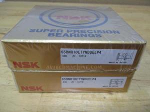 65BNR10ETYNDUELP4 NSK Precision Angular Contact Bearing One Pair