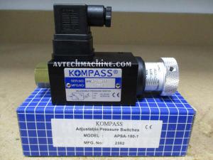 APSA-150-1 Kompass Hydraulic Pressure Switch Adjust Range 30-150 bar
