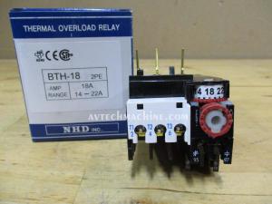 BTH-182PE-22A NHD Thermal Overload 2 Pole 14 - 22 Amp