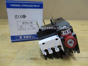 BTH-183PE-22A NHD Thermal Overload 3 Pole 14 - 22 Amp
