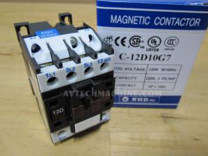 C-12D10G7 NHD Magnetic Contactor Coil 220V Normally Open