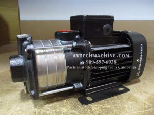 CM3-4 A-R-A-V-AQQV O-A-A-N Grundfos Centrifugal Modular Coolant Pump 1HP 56PSI 16.7GPM
