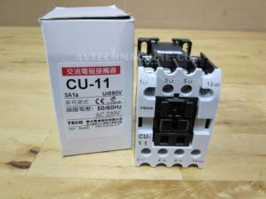 CU-11-3A1a-220V Teco Magnetic Contactor 3A1a Coil 220V CU11H5