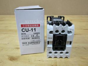 CU-11-3A1b-110V Teco Magnetic Contactor 3A1b Coil 110V CU11E51B