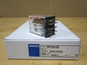 MY4N-GS-110V Omron Relay Coil 110V, 14 Pin