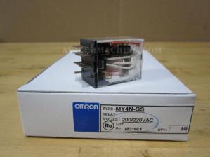 MY4N-GS-220V Omron Relay Coil 220V, 14 Pin