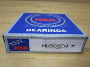 NU308EW NSK Cylindrical Roller Bearing Steel Cages 40x90x23mm