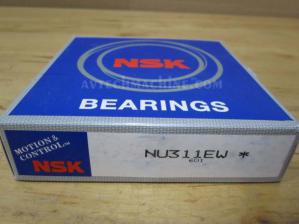 NU311EW NSK Cylindrical Roller Bearing Steel Cages 55x120x29mm