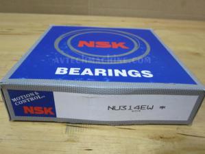 NU314EW NSK Cylindrical Roller Bearing Steel Cages 70x150x35mm