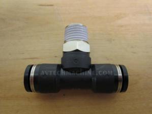 PB8-02T Pisco Quick Connect Air Fitting 8mm 1/4 Pipe Thread