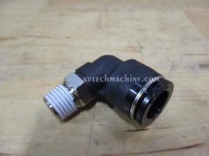 PL12-02T Pisco Quick Connect 90 12mm Tube 1/4 Pipe Thread