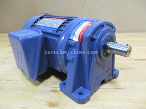 PL18-0200-10S3 Tung Lee Induction Motor With Speed Reducer 1/4HP 3PH 220/380V