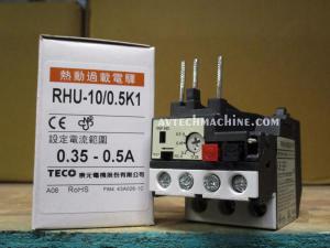 RHU-10/0.5K1 Teco Thermal Overload 2 Pole 0.35 - 0.5 Amp