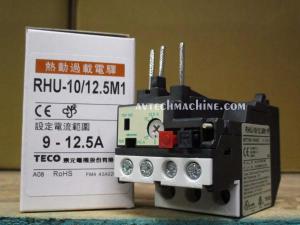 RHU-10/12.5M1 Teco Thermal Overload 3 Pole 9 - 12.5 Amp