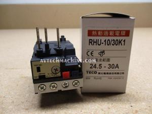 RHU-10/30K1 Teco Thermal Overload 2 Pole 24.5 - 30 Amp