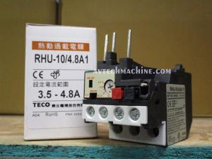 RHU-10/4.8A1 Teco Thermal Overload 3.5 - 4.8 Amp