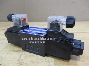 SWH-G02-C4-A110-20 Hidraman Hydraulic Solenoid Valve With Din Connector Coil AC110