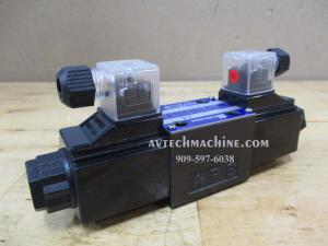 SWH-G02-C6-A110-20 Hidraman Hydraulic Solenoid Valve With Din Connector Coil AC110