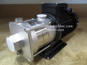 TPH4T3KS Walrus Stainless Multistage Centrifugal Coolant Pump 3/4HP 55PSI 35GPM