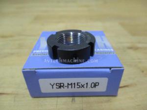YSR-M15-1.0P-RG Yinsh Precision Lock Nut P1.0 Grinding-Black