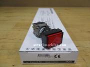 AH164-TLR11E3 Fuji Push Button Switch Momentary Red Rectangular