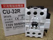 CU-32R-3A1a1b-110V Teco Magnetic Contactor 3A1a1b Coil 110V CU32RE5