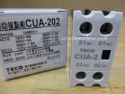 CUA-202 Teco Auxiliary Contact 2B 2 Normally Close