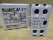 CUA-211 Teco Auxiliary Contact 1A1B 1 Normally Open & 1 Normally Close