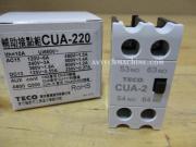 CUA-220 Teco Auxiliary Contact 2A 2 Normally Open