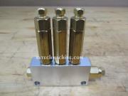 DXV1-300 Ishan Oil Lubrication Manifold Distributor 3 Output