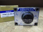 FNCG-02-4 Kompass Hydraulic Flow Control Valve