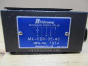MC-02P-05-40 Hidraman Hydraulic Modular Check Valve