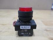 NLB22-E01RA NHD Convex Head Push Button Switch 22mm Diameter