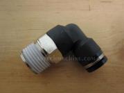 PL8-03T Pisco Quick Connect 90 8mm 3/8 Pipe Thread
