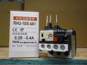RHU-10/0.4A1 Teco Thermal Overload 0.25 - 0.4 Amp