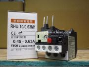 RHU-10/0.63M1 Teco Thermal Overload 3 Pole 0.45 - 0.63 Amp